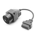 Adapterkabel - BMW 20-pin male till OBD2 - Felkodsläsare