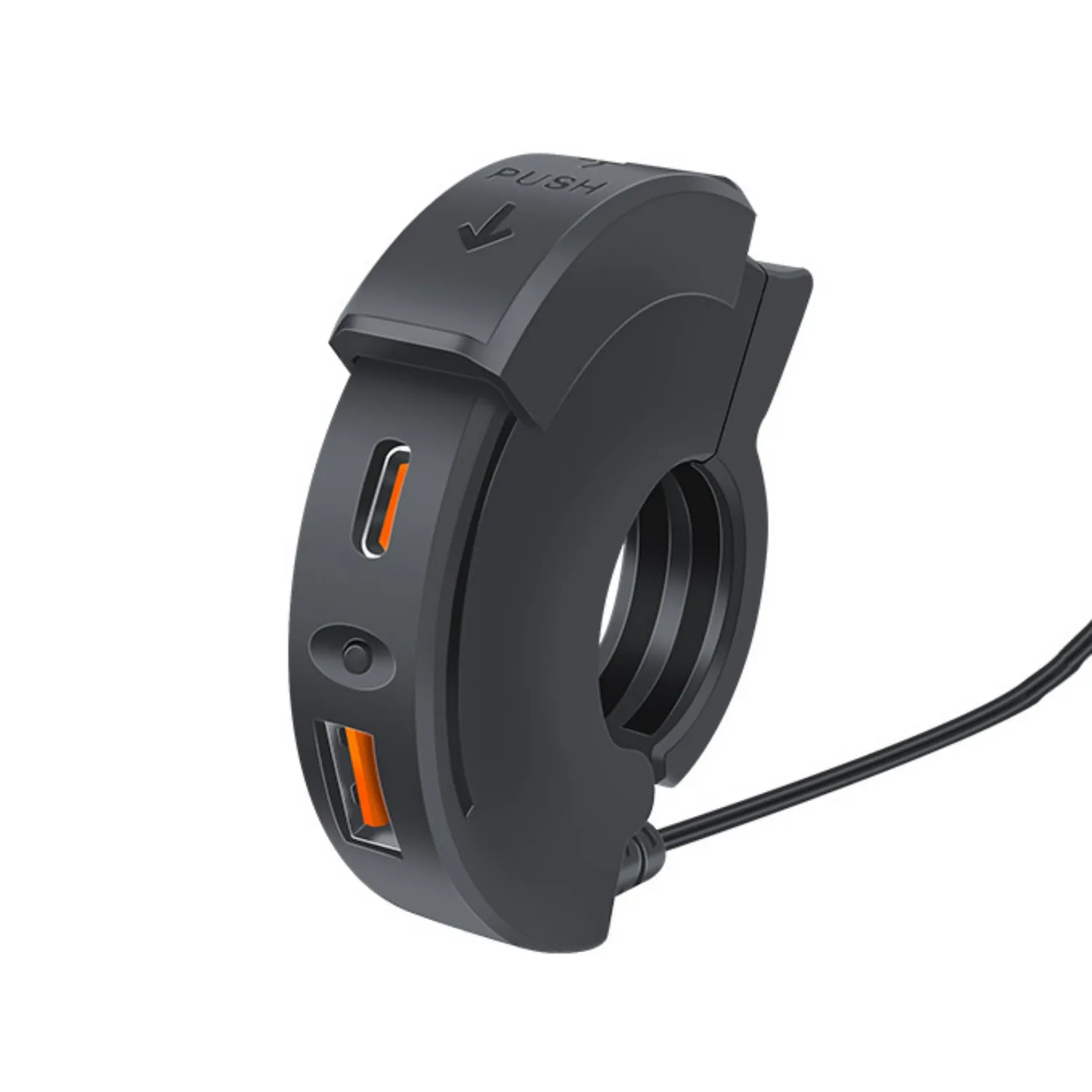 Ultrathin Motorcycle QCPD USB Charger Socket