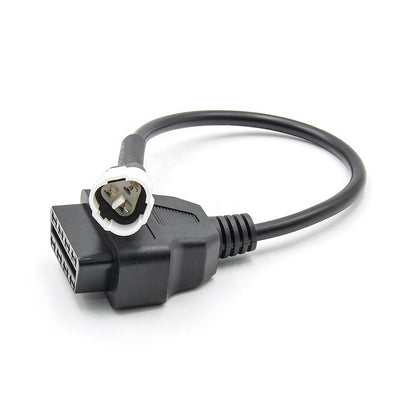 OBD-motorcykelkabel för Yamaha 3 Pin Plug till OBD2 16 Pin Adapter