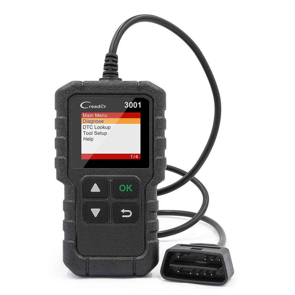 Launch X431 Creader CR3001 OBDII EOBD Bilskanner