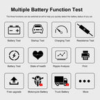 KONNWEI KW700 – Batteritestare 12V/24V med inbyggd skrivare - Felkodsläsare