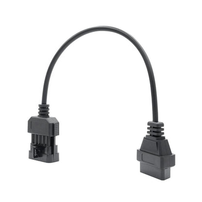10 Pin till OBD2 16 Pin Connector Kabel för Vauxhall och Opel