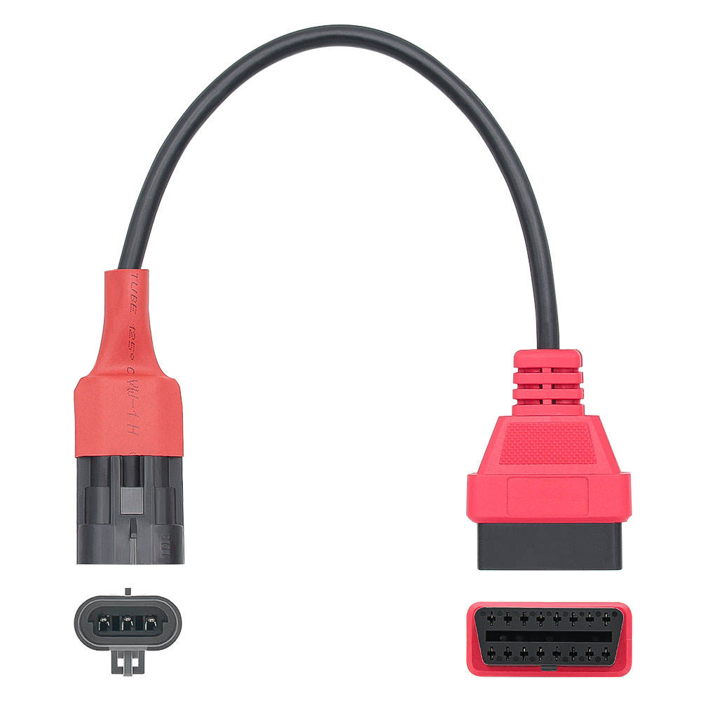 OBD Kopplingskabel för SYM Motor 3PIN OBD2 Adapterkabel