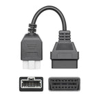 5Pin OBD Kabel till 16 Pin OBD2 Adapter för Honda Adapterkabel