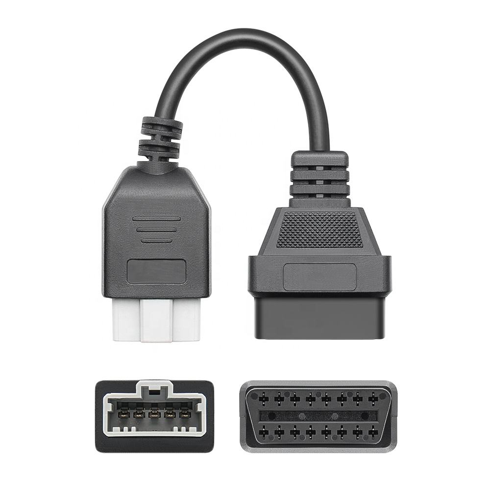 5Pin OBD Kabel till 16 Pin OBD2 Adapter för Honda