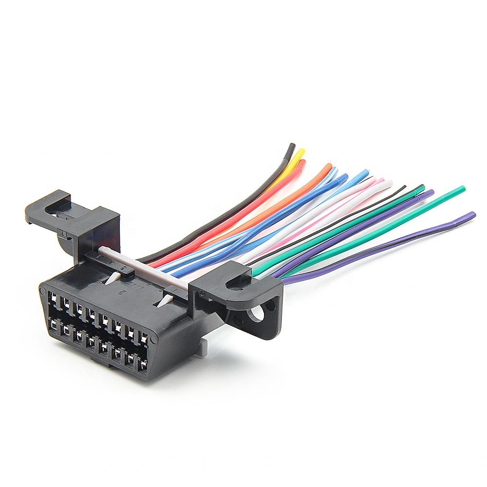 DIY 16PIN OBD2 Förlängningskabel med 16-pin Hona