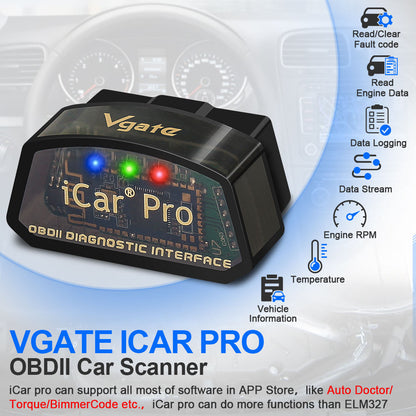 Vgate iCar Pro 3.0 OBD2 Scanner – Smart Automotive Diagnostic Tool