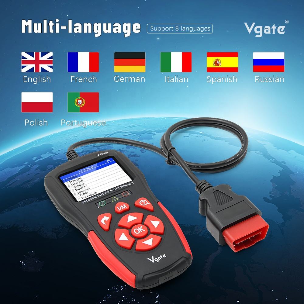 VR800 Vgate OBD2 Felkodsläsare