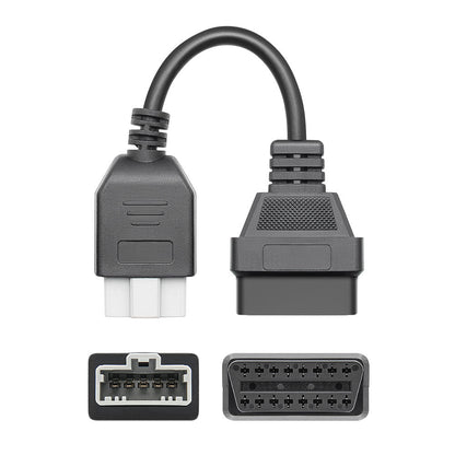 5Pin OBD Kabel till 16 Pin OBD2 Adapter för Honda
