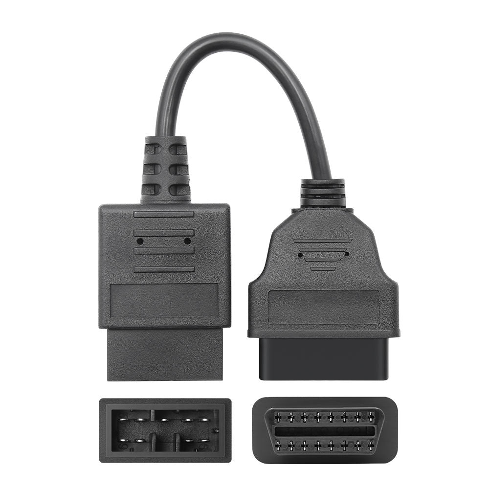 Auto 9Pin OBD Connector för Subaru - OBD Adapter