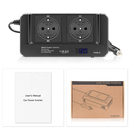 Pure Sine Wave Inverter JFIND JF02 DC12V till AC 220V/110V