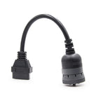 J1939 9pin till OBD2-adapter för Cummins lastbilsdiagnos