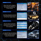 KONNWEI KW330 – OBD2/EOBD felkodsläsare (Enhanced Handheld Automotive Engine Analyzer) - Felkodsläsare