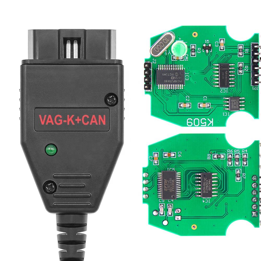 VAG K+CAN Commander 1.4 OBD2 Diagnostik Kabel för VW