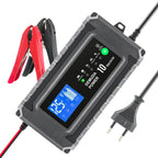 12V 24V Universal Bilbatteriladdare med Pulsunderhåll Tillbehör