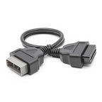 OBD1 till OBD2 Adapter 14 Pin till 16 Pin Diagnoskabel för Nissan Adapterkabel