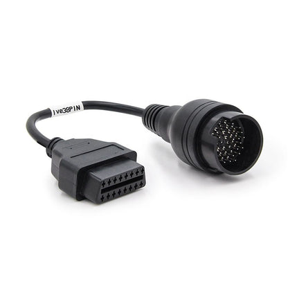 OBD1 till OBD2 38 Pin till 16 Pin Diesel Lastbilsdiagnostikverktyg