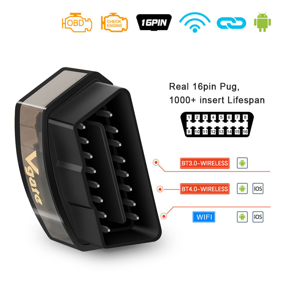 Vgate iCar Pro 4.0 ELM327 V2.3 OBD2 Scan Tool