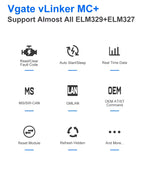 Vgate VLinker MC+ BLE 4.0 V2.2 – iOS/Android/Windows
