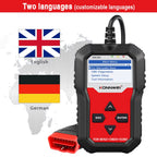 KONNWEI KW360 Full System OBD2 Diagnosverktyg för Mercedes-Benz