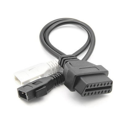 2 X 2pin för Audi till OBD2 16Pin Connector
