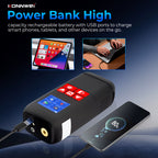 KONNWEI SA500 2000A 12V – startbooster med kompressor + powerbank
