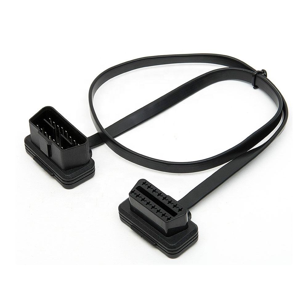 OBD2 Kabel Förlängning 16pin OBD Kabel 60cm 12v 24v