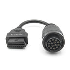 14pin OBD Connector för CAT Lastbilar