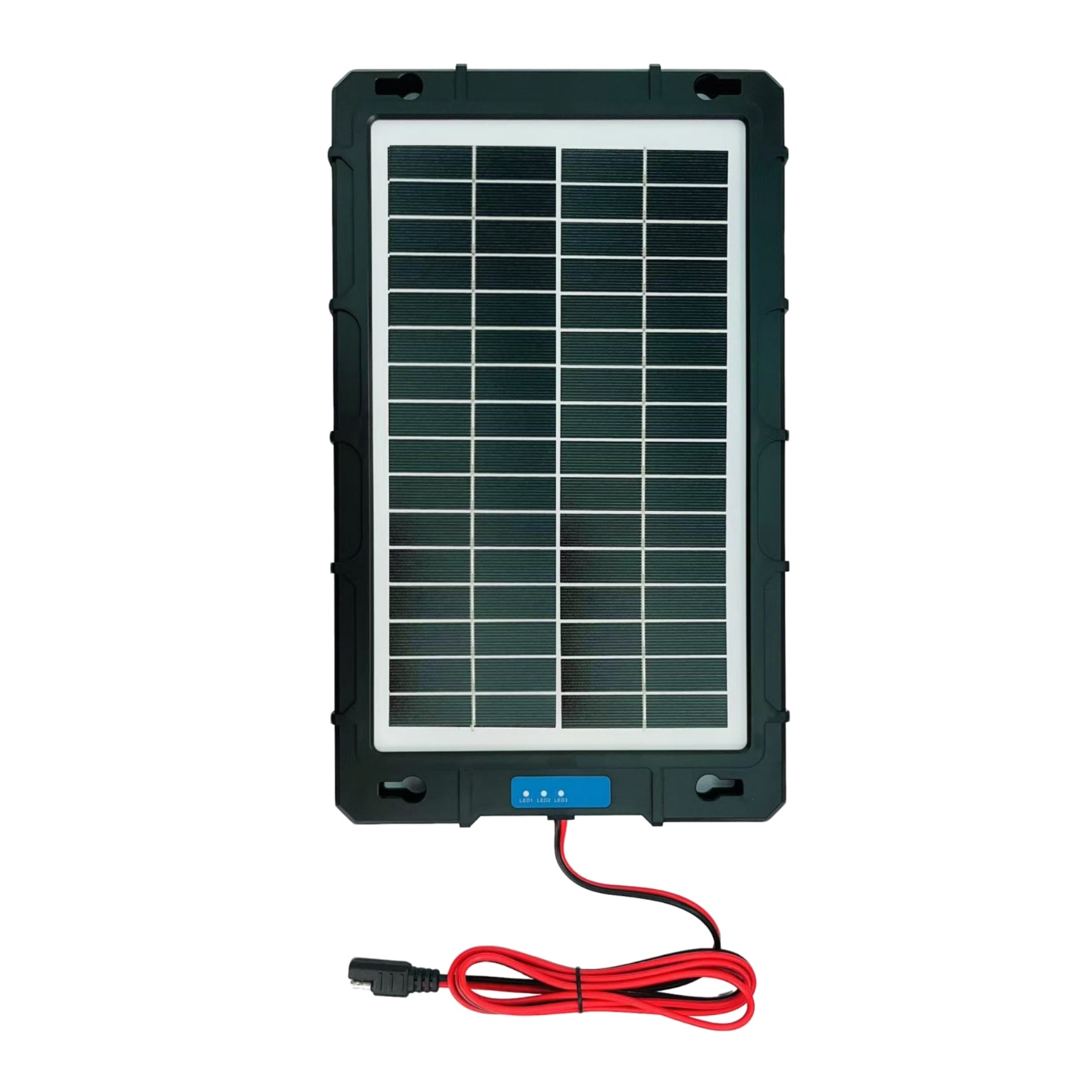 Portabel vattentät solpanel för 12V batteri - 12 Watt