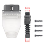 OBD2 16PIN Haneadapter med Blå och Vit Färg