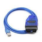 VAG KKL 409.1 OBD2 Diagnostikkabel med FTDI FT232RL Chip
