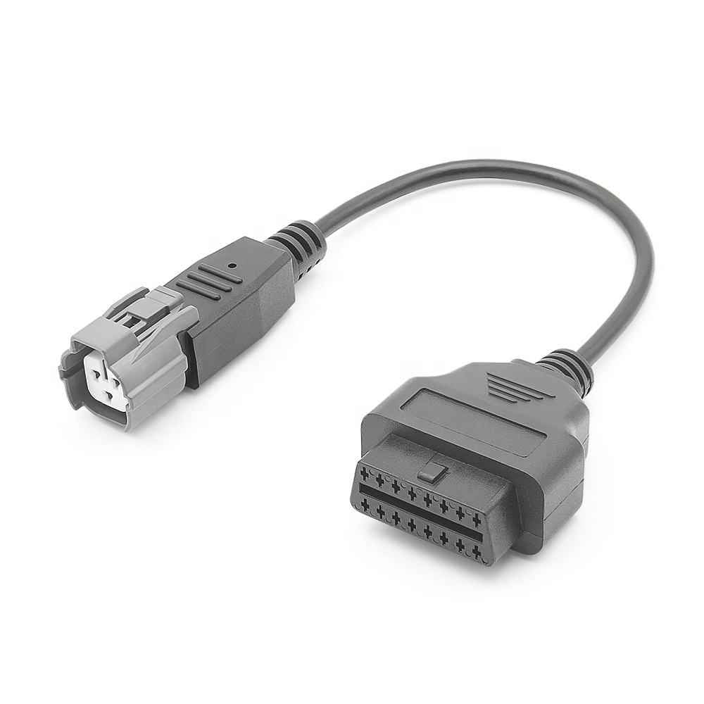 Motorcycle OBD2 Förlängningskontakt Diagnostikkabel 3PIN Yamaha