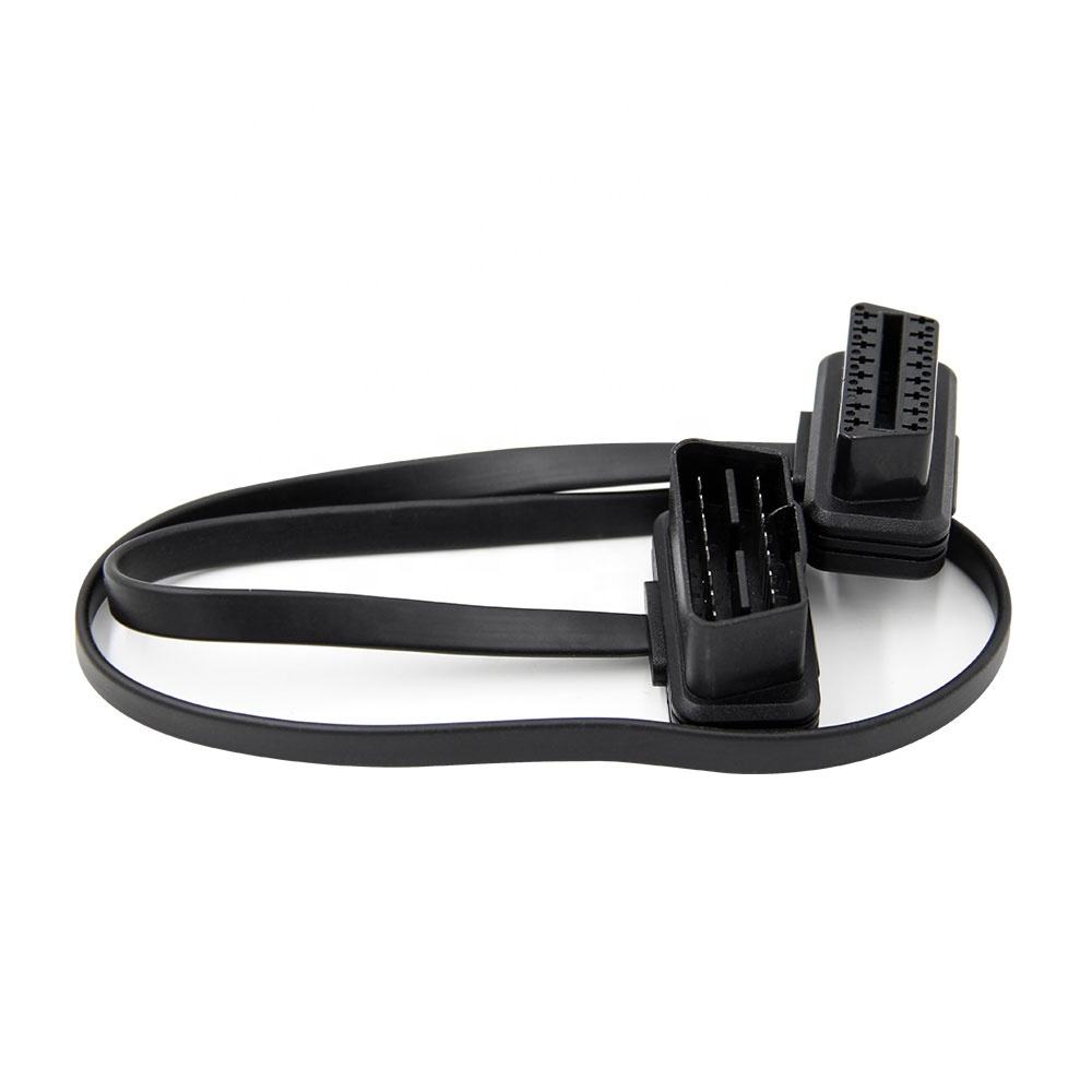OBD2 Kabel Förlängning 16pin OBD Kabel 60cm 12v 24v