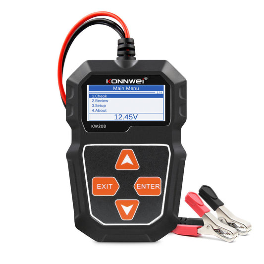 KONNWEI KW208 Batteritestare 12V Bilbatterianalysator