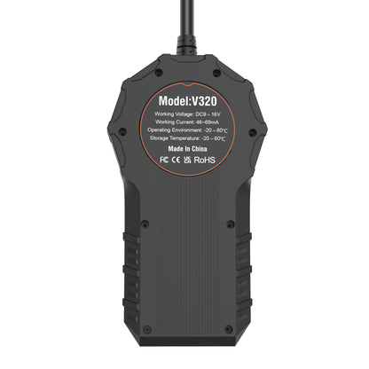 Hot Car Scanner V320 - OBD Diagnostik med 12 Funktioner
