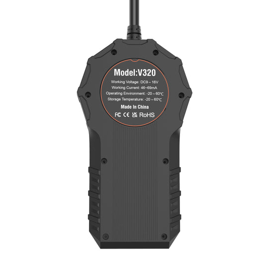 Hot Car Scanner V320 - OBD Diagnostik med 12 Funktioner