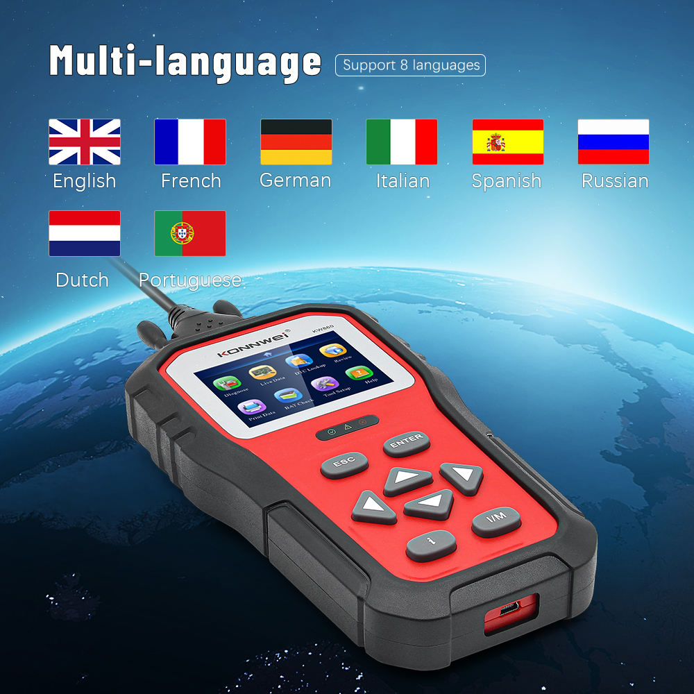 KONNWEI KW860 OBD OBD2 Scanner
