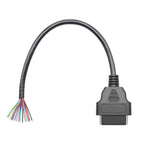 OBD2 16 Pin Female Connector till DIY Förlängningskabel