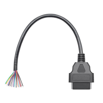 OBD2 16 Pin Female Connector till DIY Förlängningskabel
