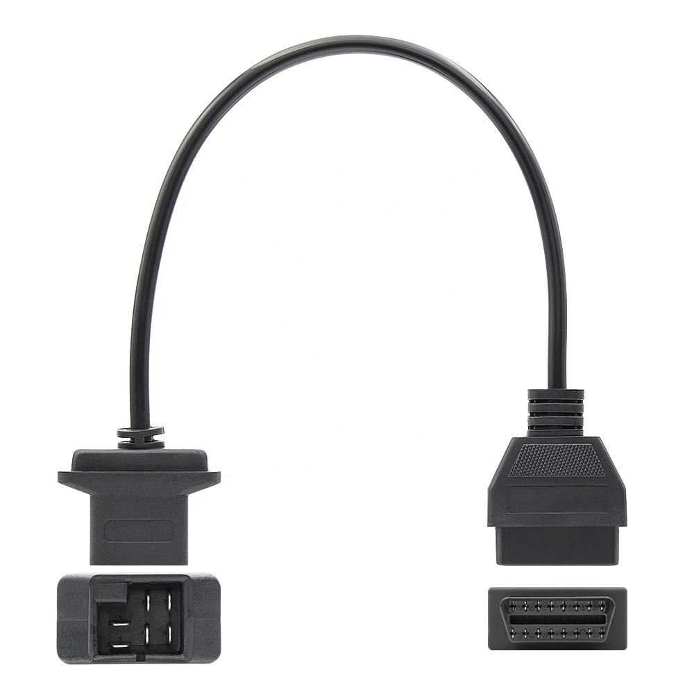 6PIN OBD Adapter för Chrysler OBD1 till 16PIN OBD2