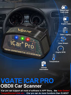 Vgate iCar Pro BT3.0 OBD2 Scanner – ELM327 V2.3 Bilscanner med Bluetooth Felkodsläsare