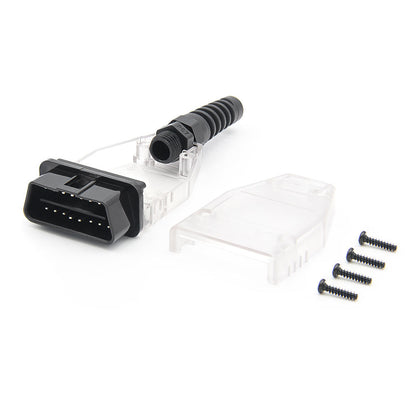 OBD2 16PIN Haneadapter med Blå och Vit Färg