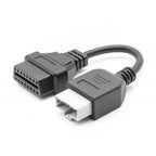 5Pin OBD Kabel till 16 Pin OBD2 Adapter för Honda Adapterkabel