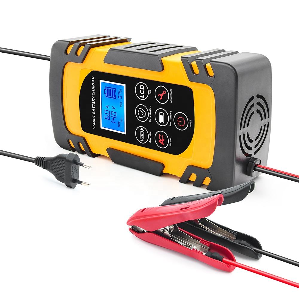 Smart Bilbatteriladdare 12V 24V 60HZ