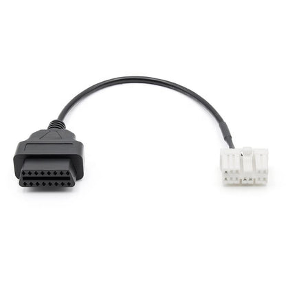 12-pin OBD2-kontakt till 16-pin OBD2 för Tesla Model S/X