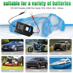 KONNWEI BK300 Trådlös Bilbatteriövervakare med Gratis Mobilapp Tillbehör