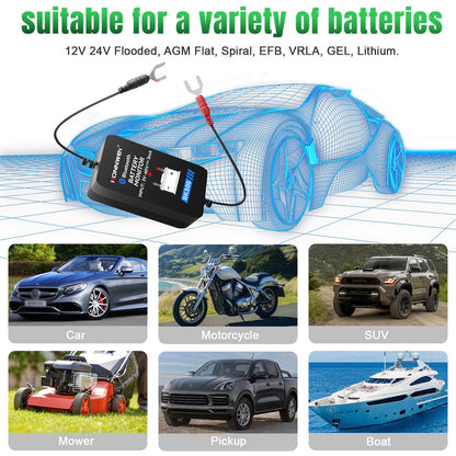 KONNWEI BK300 Trådlös Bilbatteriövervakare med Gratis Mobilapp