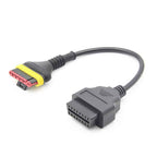 6pin Connector för Benelli OBD2 Motorcykel Adapter