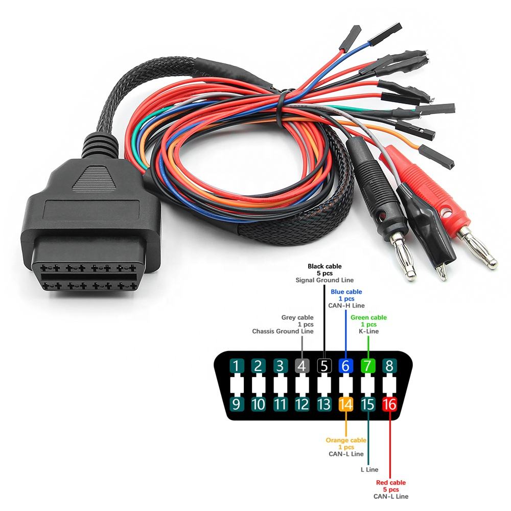 MPPS V18 Bil ECU Chip Tuning Interface med Breakout Tricore Kabel