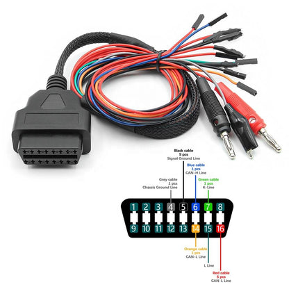 MPPS V18 Bil ECU Chip Tuning Interface med Breakout Tricore Kabel